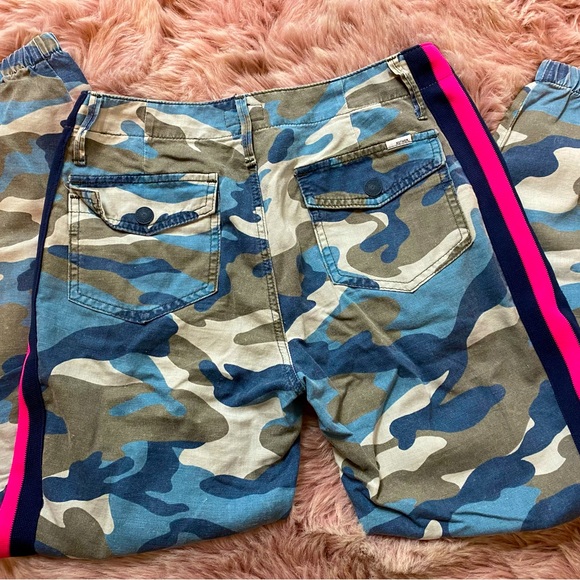 Mother Camo the No Zip Misfit pink stripe jogger - Picture 4 of 4